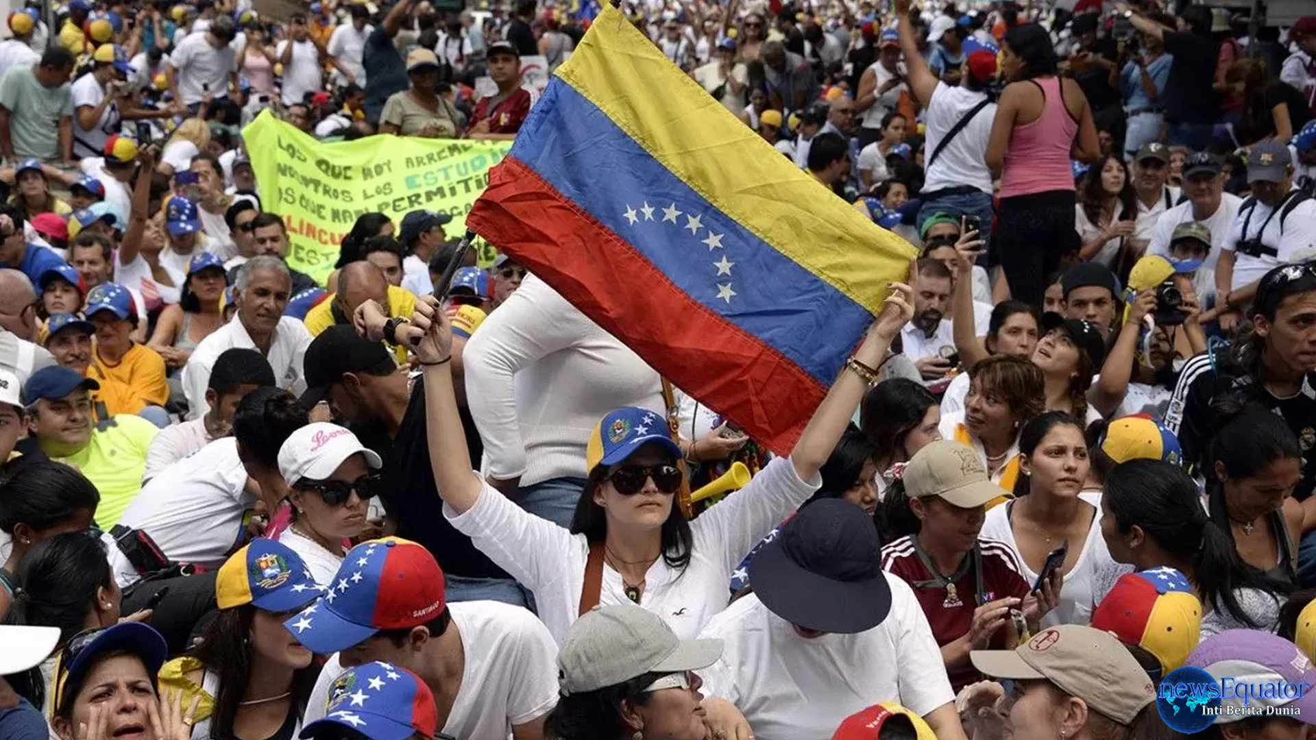 Warga Venezuela 2 Gelar Aksi Besar Desak Trump Bebaskan Maduro dan Istri