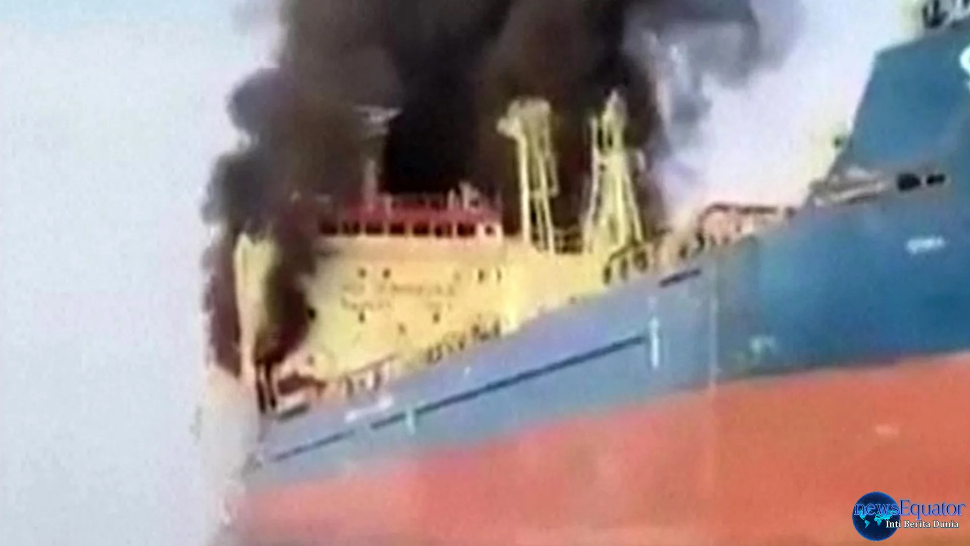 Serangan Kejar Target Di Hormuz Hantam Kapal Tanker 20 Kru