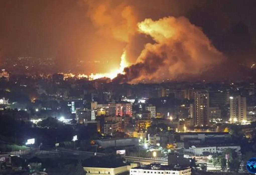 Serangan Rudal Israel Hancurkan 1 Gedung Beirut Dalam Beberapa Detik