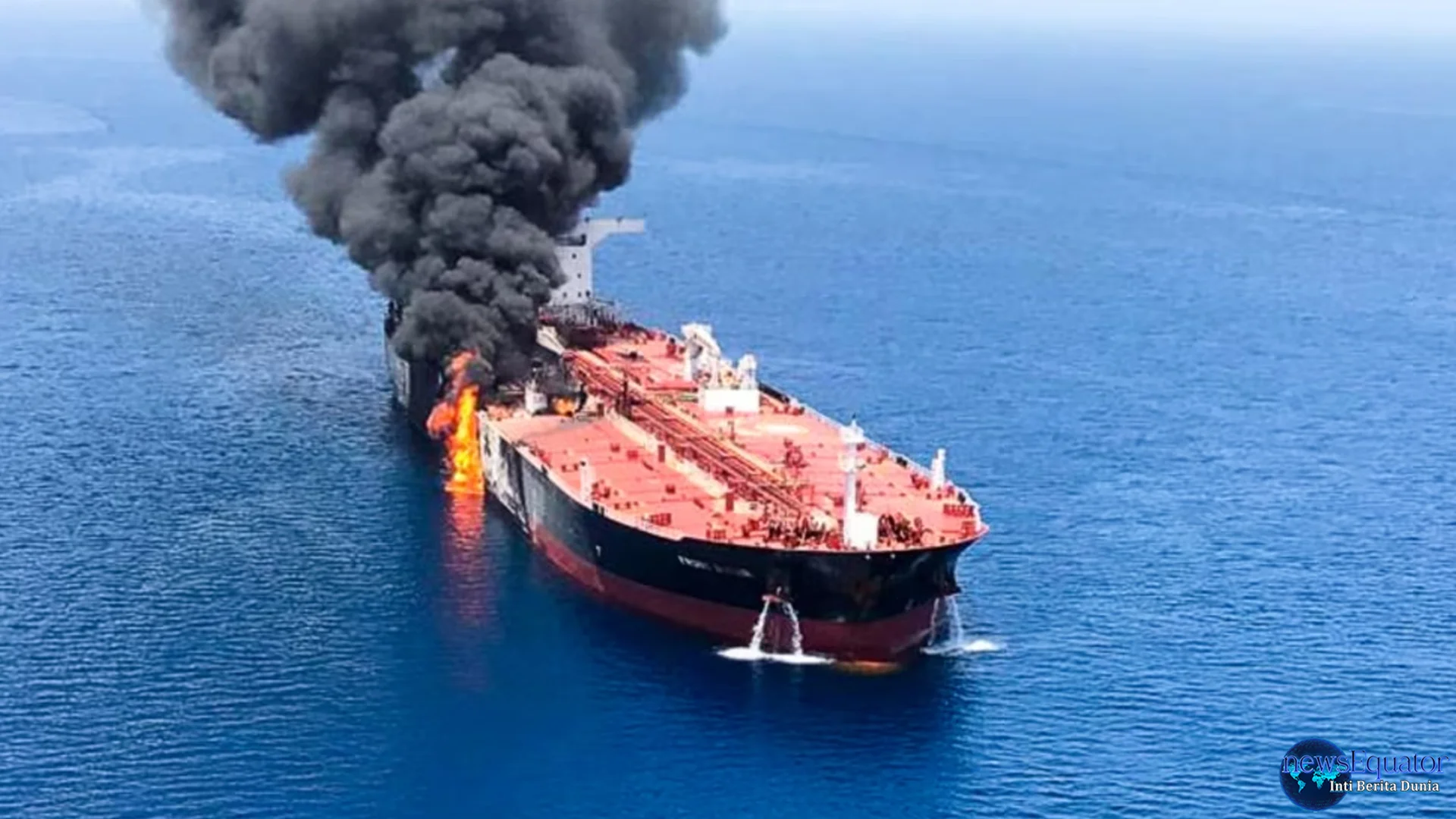 Serangan Kejar Target Di Hormuz Hantam Kapal Tanker 20 Kru