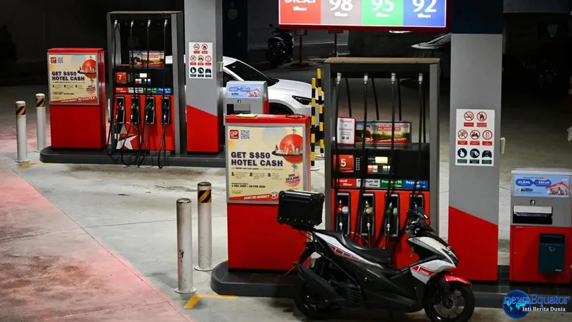 Gandeng Singapura Australia Tambah 3 Stok BBM Untuk SPBU Krisis