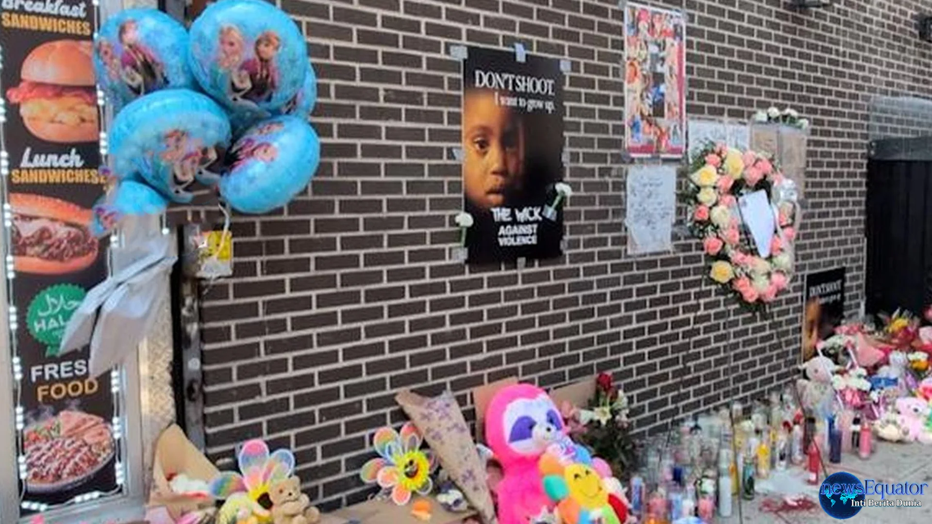 Brooklyn Gelar Doa Bersama Untuk 7 Bulan Bayi Korban Tembak