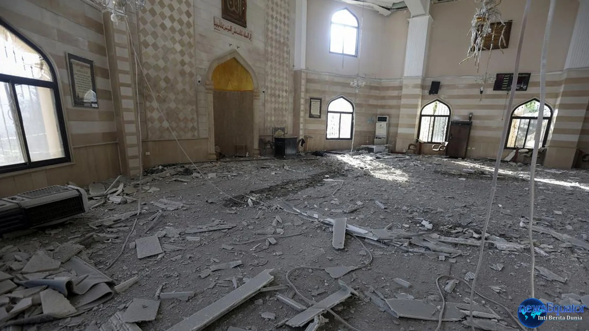 Masjid di Lebanon Jadi Sasaran Drone Israel 4 Korban Tewas