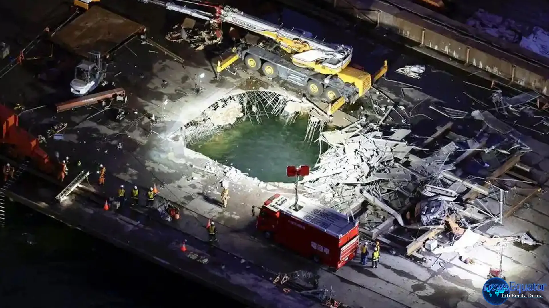 Jepang Hadapi Kecelakaan Bangunan 3 Pekerja Kritis Dan 1 Hilang