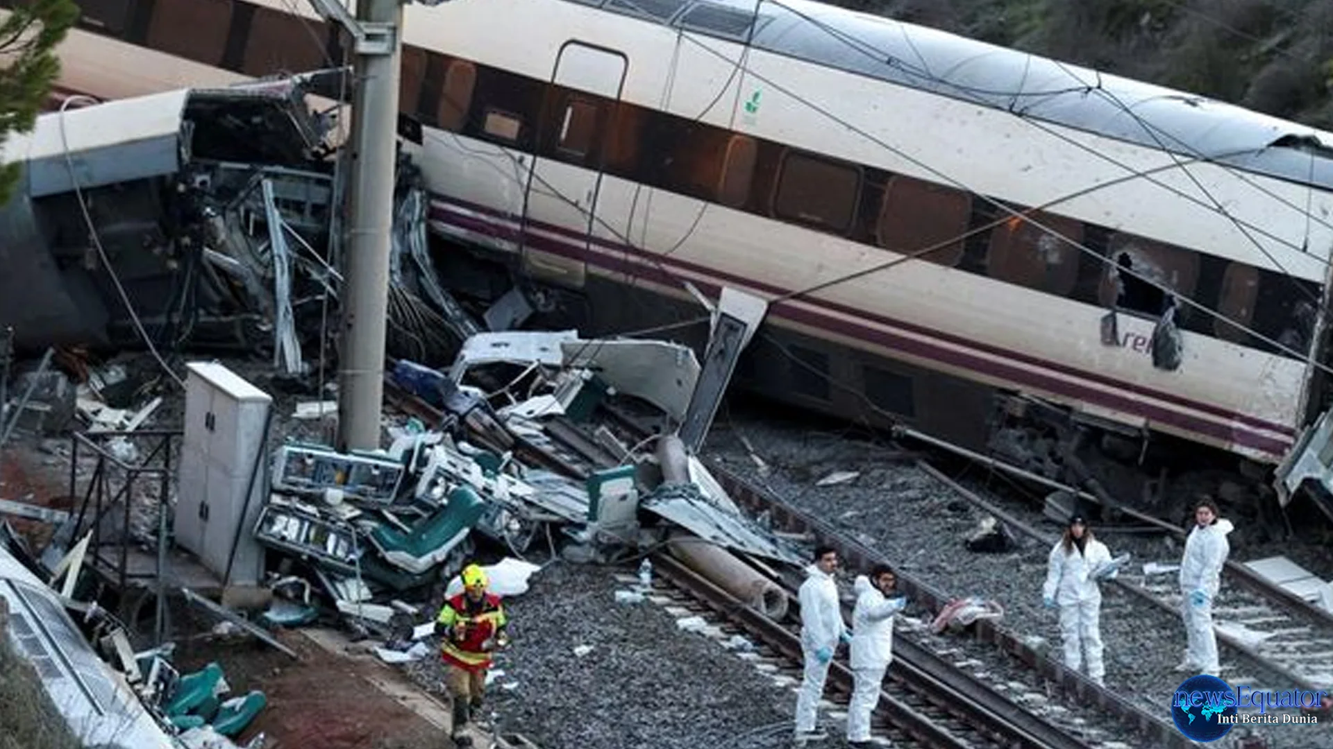 Bus Inggris Jatuh Jurang Spanyol 1 Penumpang Tewas